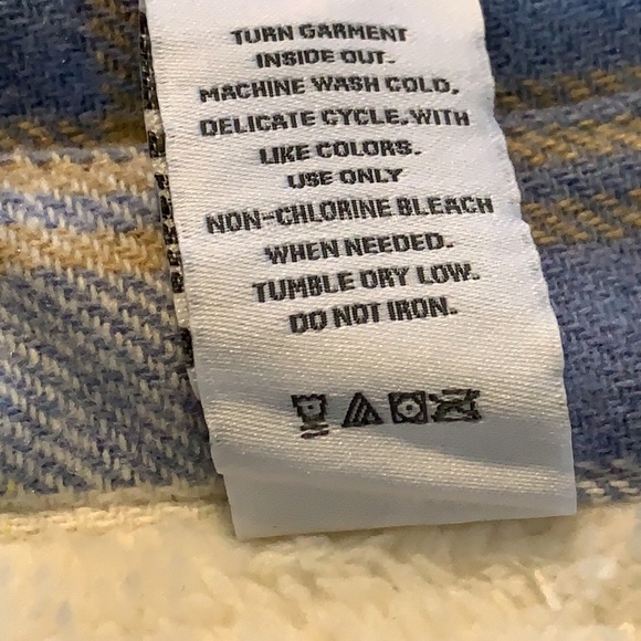 NWT! Flannel Sherpa Lined Shirt Jacket Shacket Size XXL - Picture 7 of 9